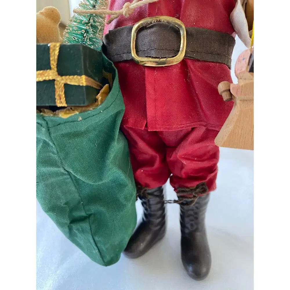 Possible Dreams Clothtique Santa figurine, likely from the Christmas Traditions